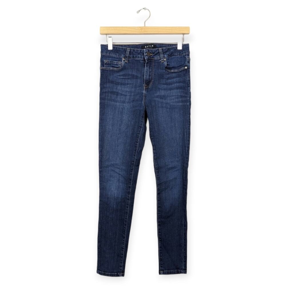 DSTLD Skinny Jeans 29 Medium Wash High Rise Stretch Denim Classic